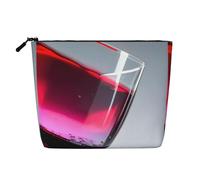 Trousse de maquillage en chanvre avec impression sur verre - Pour un usage quotidien ou voyage