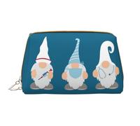 Trousse de maquillage en cuir, trousse de toilette de voyage pour femme, trousse de maquillage de grande capacité, trousse de maquillage mignonne