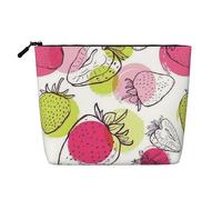 Trousse de Maquillage en Faux Chanvre Motif Tortue de mer, Trousse de Voyage pour Maquillage en Faux Chanvre, Trousse de Maquillage pour Femmes et Filles