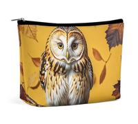 Trousse de Maquillage en Forme de Branche de Hibou pour Femme, Pochette cosmétique Portable et étanche, esthétique, idéale pour Les Voyages et Le Travail