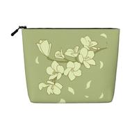 Trousse de Maquillage en Lin monocouche avec Fermeture éclair Cartoon Begonia pour répondre à Vos Besoins Quotidiens ou de Voyage