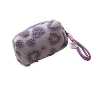 Trousse de maquillage en peluche en forme de cœur - Trousse de toilette - Organisateur de rangement tendance pour un usage quotidien et les voyages, P, As the pic show