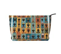 Trousse de Maquillage en Velours côtelé Cultural Icons avec Doublure Robuste pour Les Voyages et l'utilisation Quotidienne