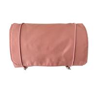 Trousse de Maquillage Enroulable, Grande capacité, Multi-Poches détachables, Portable, en Maille, Trousse de Toilette cosmétique de Voyage, Transparente Fine