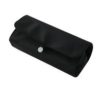 Trousse de maquillage enroulable - Trousse de maquillage à enrouler - Grande capacité - Trousse de toilette - Sac de voyage pour homme et femme - Pliable - Imperméable, Noir , Voir description, Voir