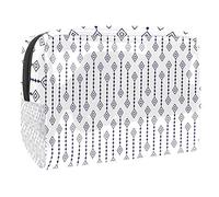 Trousse de maquillage étanche vintage Let's Go for A Ride - Trousse de maquillage de voyage zippée - Petite trousse de toilette pour adolescentes, filles et femmes, Multicolore 08,