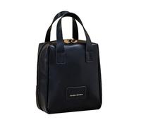 Trousse de maquillage fourre-tout de jardin 2024 nouvelle trousse de maquillage tendance multi-couches portable en cuir PU, Noir , Taille unique