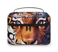 Trousse de Maquillage Galaxy Tiger, Trousse de Toilette de Voyage, étui à Maquillage, Sacs de Rangement pour Accessoires et shampoing.
