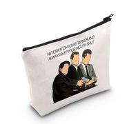 Trousse de maquillage Gangster Movie Jimmy Conway Gifts Never Rat On Your Friends and Always Keep Your Mouth Shut Mob Movie Zipper Pouch, Never Rat UK