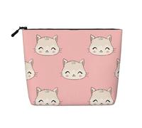 Trousse de Maquillage Grande capacité pour Femme, Motif Feuille Violette, Portable, Indispensable pour Le Voyage