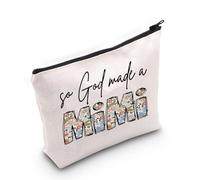 Trousse de maquillage « Grandma Life » avec inscription « So God Made A Mimi », So God Made a Mimi