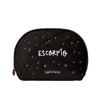 Trousse de Maquillage Horoscope en Velours, Noir, Medio, Scorpion