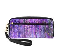 Trousse de maquillage imperméable pour femme avec imprimé arbre floral pour l'école, le bureau, les voyages