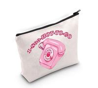 Trousse de maquillage inspirée des paroles de la chanson - Cadeau idéal pour aller - Princesse du Midwest 2024 - Sac à fermeture éclair - Cadeau de cowgirl disco, 1-800-bag-py3, MB