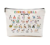 Trousse de maquillage LGBT pour égalité des droits - Féminisme - Gay Pride - Justice sociale - Cadeau pour enseignant scientifique, Multicolore 103, 9.63 * 7.43 Inches