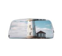 Trousse de Maquillage Light House pour Femmes et Hommes, Trousse de Toilette de Voyage, Pochette esthétique, Grande Trousse à Crayons