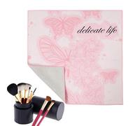Trousse de maquillage mignonne, tissu d'emballage | Trousse de maquillage en tissu pliable - Sac à cosmétiques de voyage, organisateur de rangement de maquillage, tissu d'emballage d'appareil photo ré
