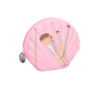 Trousse De Maquillage Mignonne Trousse Coque Silicone avec Compartiment | Trousse Cosmétique Femme Grand Ouverture Pour Femmes Filles Maison Extérieur Camping