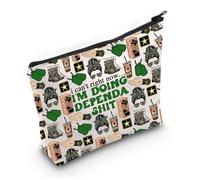 Trousse de maquillage militaire pour conjoint - Cadeau militaire Dependa - Avec fermeture éclair - Cadeau militaire pour femme, I Can't Right Now UK
