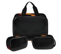 Trousse de maquillage motif dragon chinois pour homme et femme, trousse de toilette translucide en forme de dragon animal, trousse de douche, trousse de toilette de voyage, organisateur de