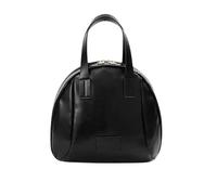 Trousse de Maquillage Multicouche en Forme de Coquillage, Organiseur de Maquillage de Voyage en Cuir PU pour Femme, Trousse de Toilette Portable pour la Maison (Black,One Size)