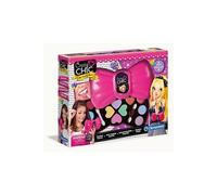 Clementoni - 15223 - Crazy Chic My Beauty World - Trousse de Maquillage en Forme de Noeud avec Far à Paupières et Gloss à Lèvres - Kit de Maquillage pour se Faire Belle