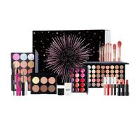 Trousse de Maquillage,Palette De Fards À Paupières Et Rouge À Lèvres | Coffret de Maquillage pour Filles - Pour Femmes Adolescents Débutants Anniversaire Noël Épouse Fête des