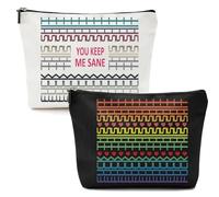 Trousse de maquillage personnalisée avec message secret - Pochette imperméable légère pour cosmétiques et papeterie, trousse de maquillage de voyage, trousse de papeterie, cadeau pour femmes, amies