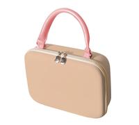 Trousse de maquillage, petite trousse de maquillage, portable, flexible, matériau EVA, coloré mais subtil, solution de rangement à compartiments, pour la famille, les amis, l'extérieur, la gym, les
