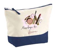 Trousse de maquillage - PLANETEE - le Maquillage de Louane - Grand format - Coton - Impression HD