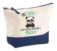 Trousse de maquillage - PLANETEE - Peggy Pas touche Panda - Grand format - Coton - Impression HD