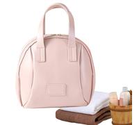 Trousse de maquillage pliable en forme de coquillage pour hôtel, camping, voyage d'affaires, salle de sport et vacances, rose, Voir la description, Voir description