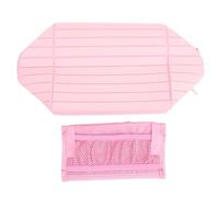Trousse de Maquillage Pliable imperm é Able à Plusieurs Compartiments pliab (Rose)