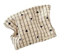 Trousse de maquillage portable étanche à carreaux - Sac de rangement portable - Sacs de toilette de voyage - Organisateurs de maquillage - Pour femme, Amour rayé, Beauté de masse