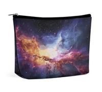 Trousse de Maquillage Portable Nebula and Galaxy in The Universe, Pochette de Voyage pour Maquillage, Sac à cosmétiques zippé, Petite Trousse de Toilette pour Femmes