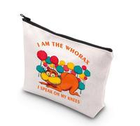 Trousse de maquillage pour amateur de livres - Cadeau avec inscription « I Am The Whorax I Speak On My Knees », My Knees UK