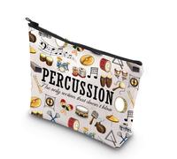 Trousse de maquillage pour fanfare - Cadeau pour fanfare - La seule section qui ne souffle pas - Cadeau de saison, Percuss UK