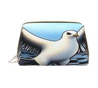 Trousse de maquillage pour femme - Brosse de toilette - Soins de la peau - Organisateur de voyage - Grand sac à main de maquillage - Accessoires Bagsmart Tote A oiseau avec fond d'échiquier