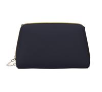 Trousse de maquillage pour femme - Brosse de toilette - Soins de la peau - Organisateur de voyage - Grand sac à main de maquillage - Accessoires - Sac fourre-tout - Couleur unie - Noir, blanc, One