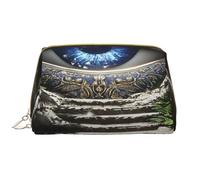 Trousse de maquillage pour femme - Brosse de toilette - Soins de la peau - Organisateur de voyage - Grand sac à main de maquillage - Accessoires Bagsmart ToteThe All-Seeing Eye, blanc, One Size