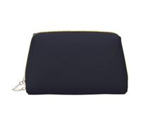 Trousse de maquillage pour femme - Brosse de toilette - Soins de la peau - Organiseur de voyage - Grand sac à main de maquillage - Accessoires - Sac fourre-tout - Couleur unie - Noir, blanc, One Size