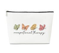 Trousse de maquillage pour femme en psychologie, thérapeute et mois d'ergothérapie, cadeau de remerciement, d'anniversaire, de Noël, de remerciement, de remise de diplôme, d'anniversaire, de Noël,