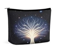 Trousse de Maquillage pour Femme, Motif Arbre de Vie psychique, Portable, étanche, esthétique, idéale pour Les Voyages et Le Travail