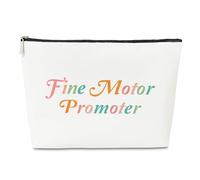 Trousse de maquillage pour femme psychologue, promoteur de motricité fine, cadeau de remerciement, de retraite, d'anniversaire, cadeau de mois OT, coloré