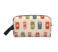 Trousse de Maquillage pour Femmes, Adolescentes, Grande capacité, Trousse de Voyage pour cosmétiques, Organiseur de Maquillage, Grande Trousse de Maquillage Mignonne, pour Eau gazeuse