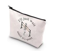 Trousse de maquillage pour professeur de danse, squelette dansant, cadeau I'll Just Wait Until It's Quiet Ballet Teacher, Just Wait UK