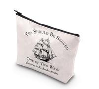 Trousse de maquillage pour professeur d'histoire, cadeau pour amateur de thé, cadeau idéal pour les amateurs de thé de Boston, Tea Should UK