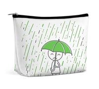 Trousse de maquillage pour rouge à lèvres, pochette à fermeture éclair, motif dessin animé, simple coups, organiseur de trousse de toilette portable, accessoires de toilette de dessin animé, 17 x 15 x