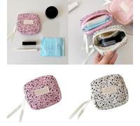 Trousse de maquillage pour sac à main, mini pochettes cosmétiques pour femmes, pochettes de voyage pour pièces de monnaie, serviettes hygiéniques, pochette de rangement pour pièces de monnaie de