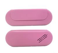Trousse de maquillage pratique en silicone pour le rangement du maquillage, idéale pour les voyages et l'organisation quotidienne de petits objets (violet)